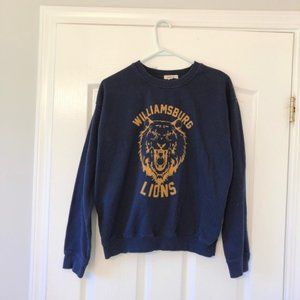 Garage Williamsburg Lions Sweater Navy Sweater Crewneck